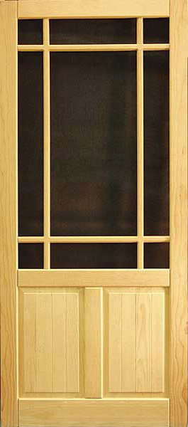 Wood Screen Door