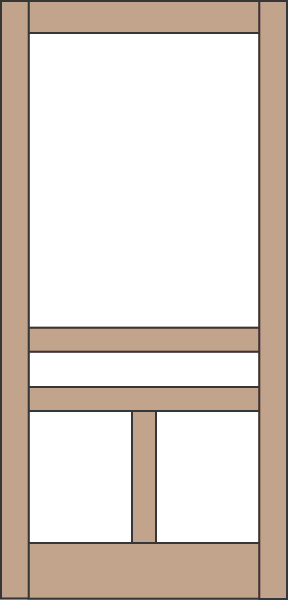 Model 406 Wood Screen Door