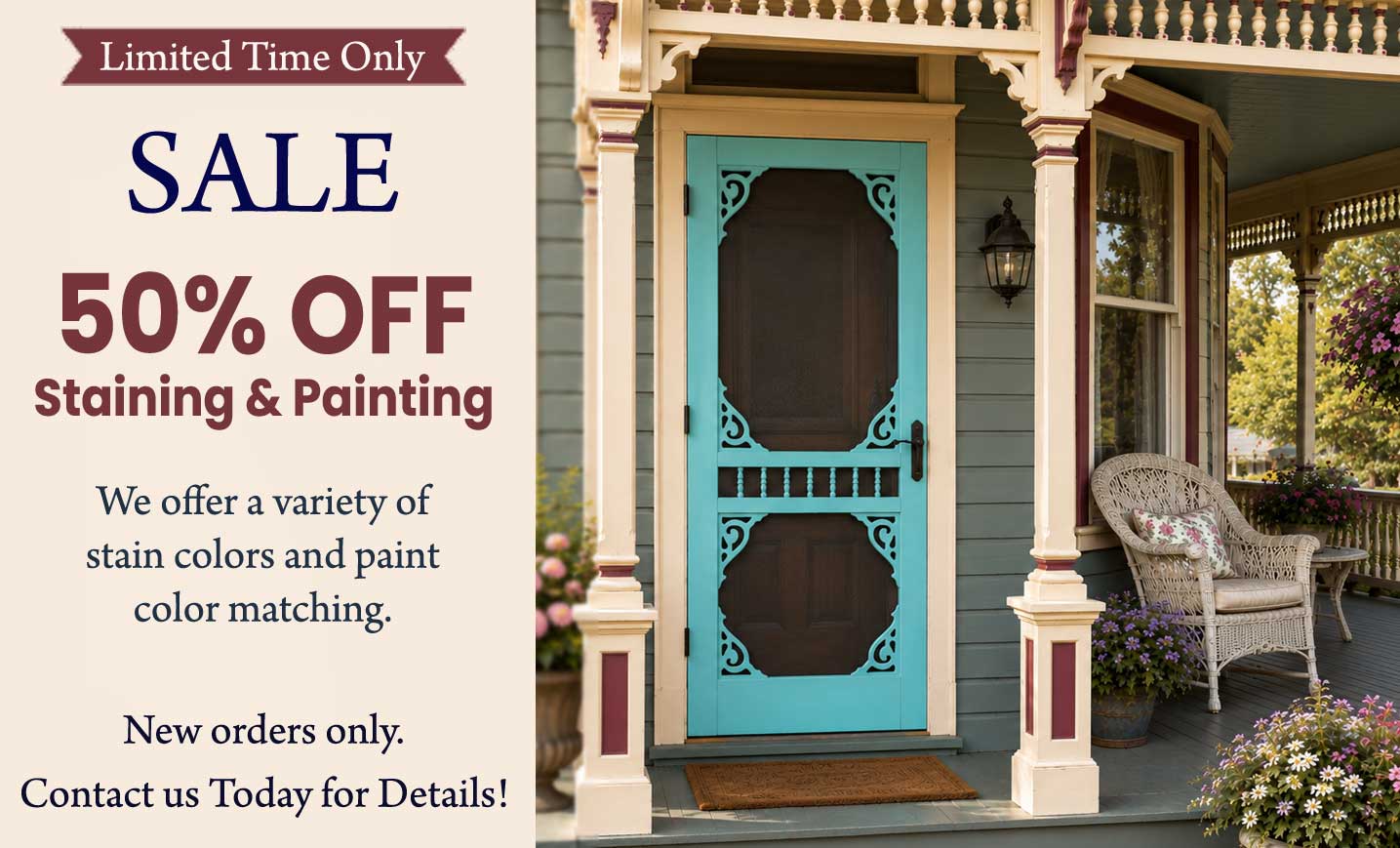 Painting Staining Sale