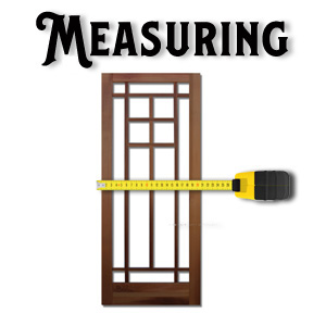 How to Measure for a Wood Screen Door