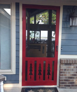 Model 36B1 Wood Screen Door. Wood Screen Door for Cabin.