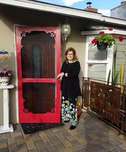Model 360F4-P Victorian Wood Screen Door