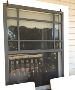 Craftsman Bungalow Wood Window Screen