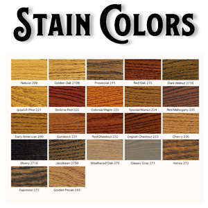 Wood Screen Storm Door Minwax Stain Colors